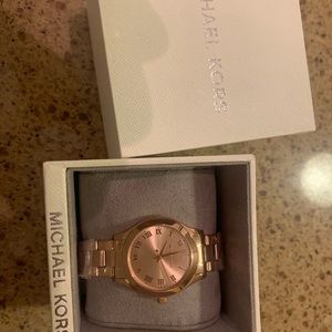 Michael Kors Rose gold watch